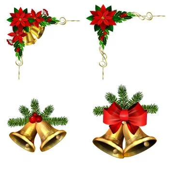 Christmas elements for your designs Stock Illustration