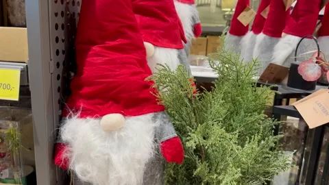 Christmas elf decoration Stock Footage 253982529