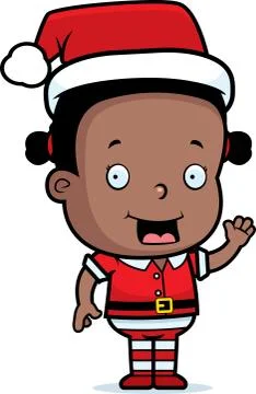 Christmas elf Stock Illustration