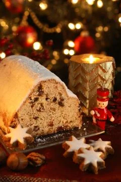 Christmas evening Stock Photos