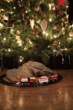 Christmas express Stock Photos