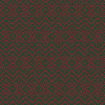 Christmas Fair Isle Seamless Pattern Background 스톡 일러스트