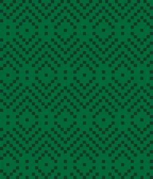 Christmas Fair Isle Seamless Pattern Background Stock Illustration