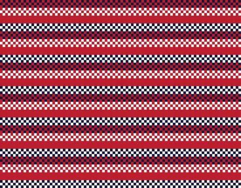 Christmas Fair Isle Seamless Pattern Background Stock Illustration