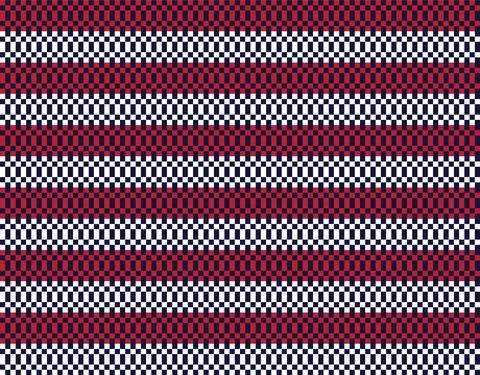 Christmas Fair Isle Seamless Pattern Background Stock Illustration