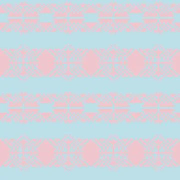 Christmas Fair Isle Seamless Pattern Design Stock Illustration