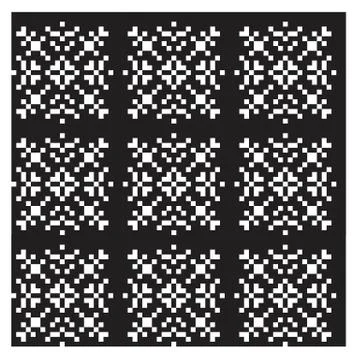 Christmas Fair Isle Seamless Pattern/Print Background in Vector Stock Illustration
