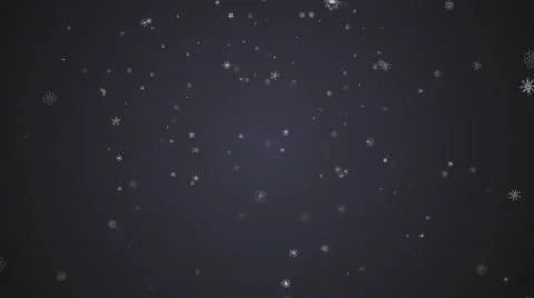 Christmas Falling Flakes Stock Footage 68082129