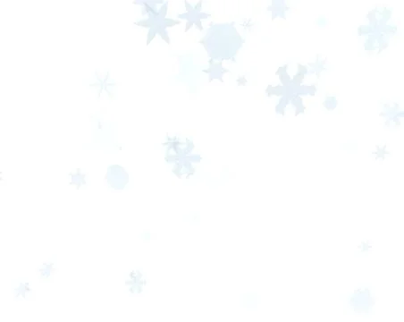 Christmas falling snow isolated background. Xmas snow flake pattern. Snowfall Stock Illustration