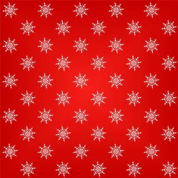Christmas fancy fabric pattern Stock Illustration