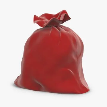 Christmas Father's Bag 3D Model
