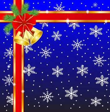Christmas festive background Stock Illustration