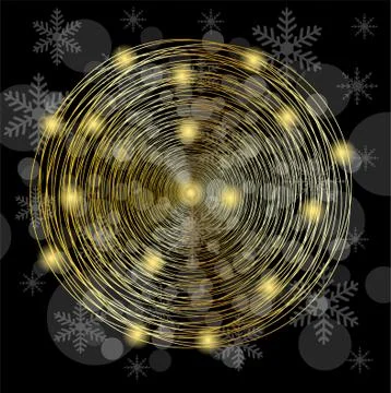 Christmas festive background Stock Illustration