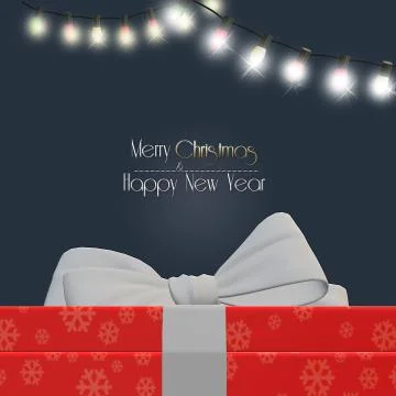 Christmas festive background Stock Illustration