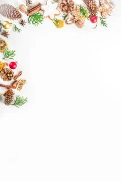 Christmas festive background Stock Photos