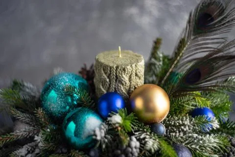 Christmas festive composition Stock-Fotos