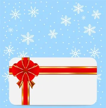 Christmas festive postal Stock Illustration