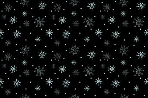 Christmas festive snowflake ornament, solid color background, gradient pattern イラスト素材
