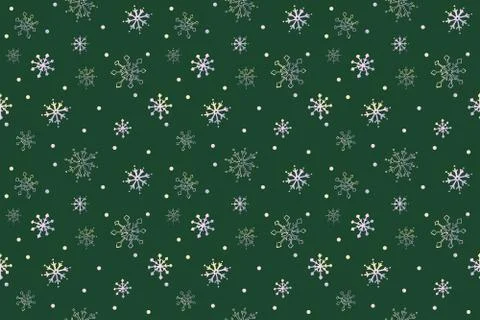 Christmas festive snowflake ornament, solid color background, gradient pattern 스톡 일러스트