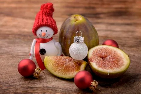 Christmas fig Stock-Fotos