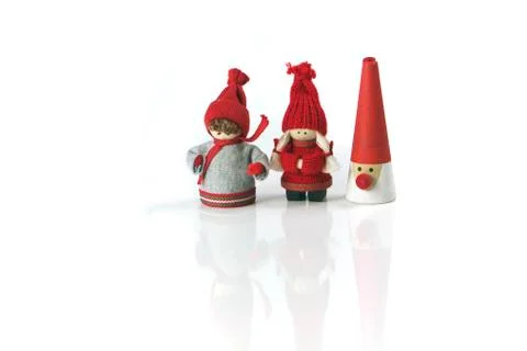 Christmas figures Stock Photos