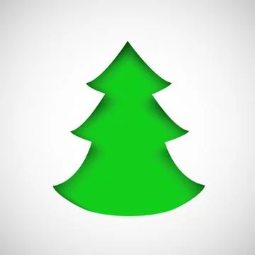 Christmas fir tree Stock-Illustration