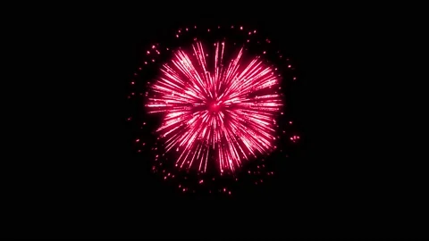 Christmas Firework 4K Animation Alpha Ch... | Stock Video | Pond5