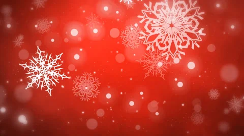 Christmas Flakes Stock After Effects