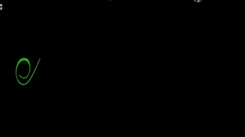 Christmas flakes Stock Footage 8662092