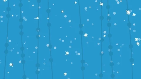 Christmas Flat Blue Background Stock Footage 70273560