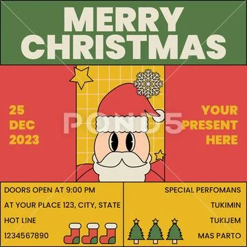 Christmas Flyer Instagram Post Modello PSD