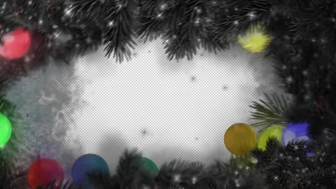 Christmas Frame and Winter Slideshow 스톡 동영상 165906909
