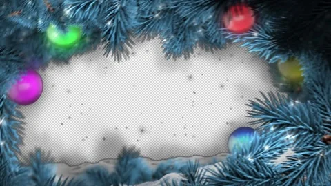 Christmas Frame and Winter Slideshow 스톡 동영상 165998950