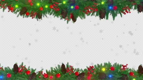 Christmas Frame Background Stock-Footage 223198385