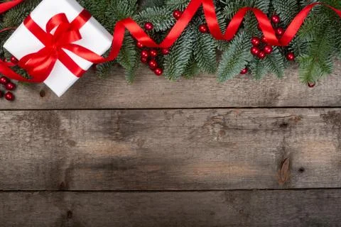 Christmas frame background Stock-Fotos