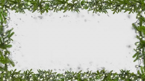 Christmas Frame 動画素材 165812602