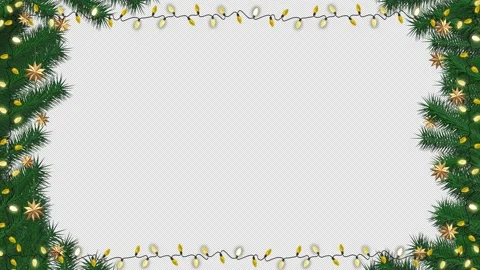 Christmas  Frame Stock Footage 166444005