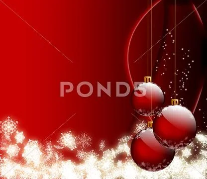 Christmas frame Stock Illustration