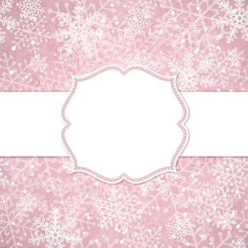 Christmas frame Stock Illustration