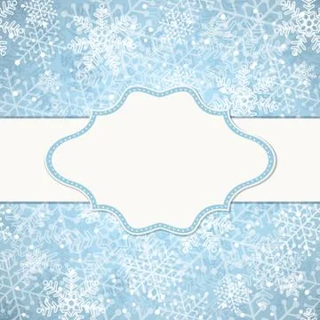 Christmas frame Stock Illustration