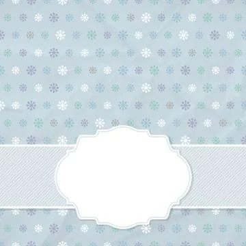 Christmas frame Stock Illustration