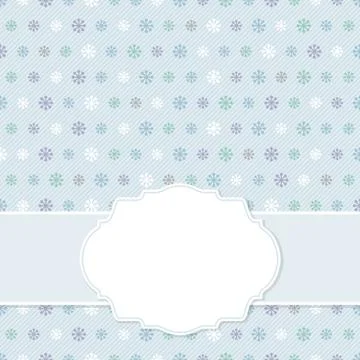 Christmas frame Stock Illustration