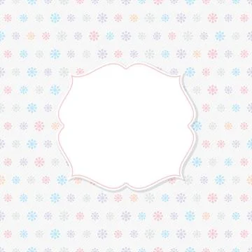 Christmas frame Stock Illustration