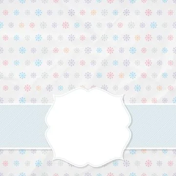 Christmas frame Stock Illustration