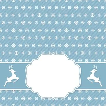 Christmas frame Stock Illustration