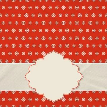Christmas frame Stock Illustration