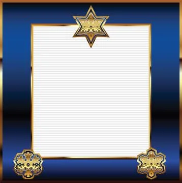 Christmas frame Stock Illustration