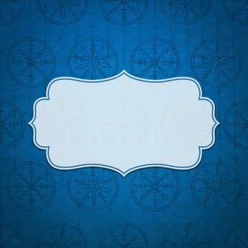 Christmas frame Stock Illustration