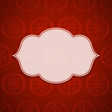 Christmas frame Stock Illustration