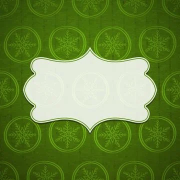 Christmas frame Stock Illustration
